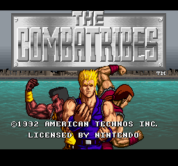 Combatribes, The (USA) Title Screen